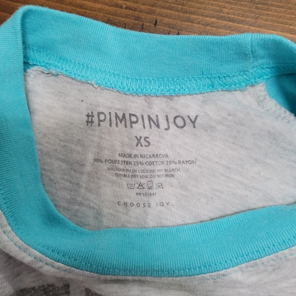 Pimpin Joy woman's baseball tee - Picture 3 of 6
